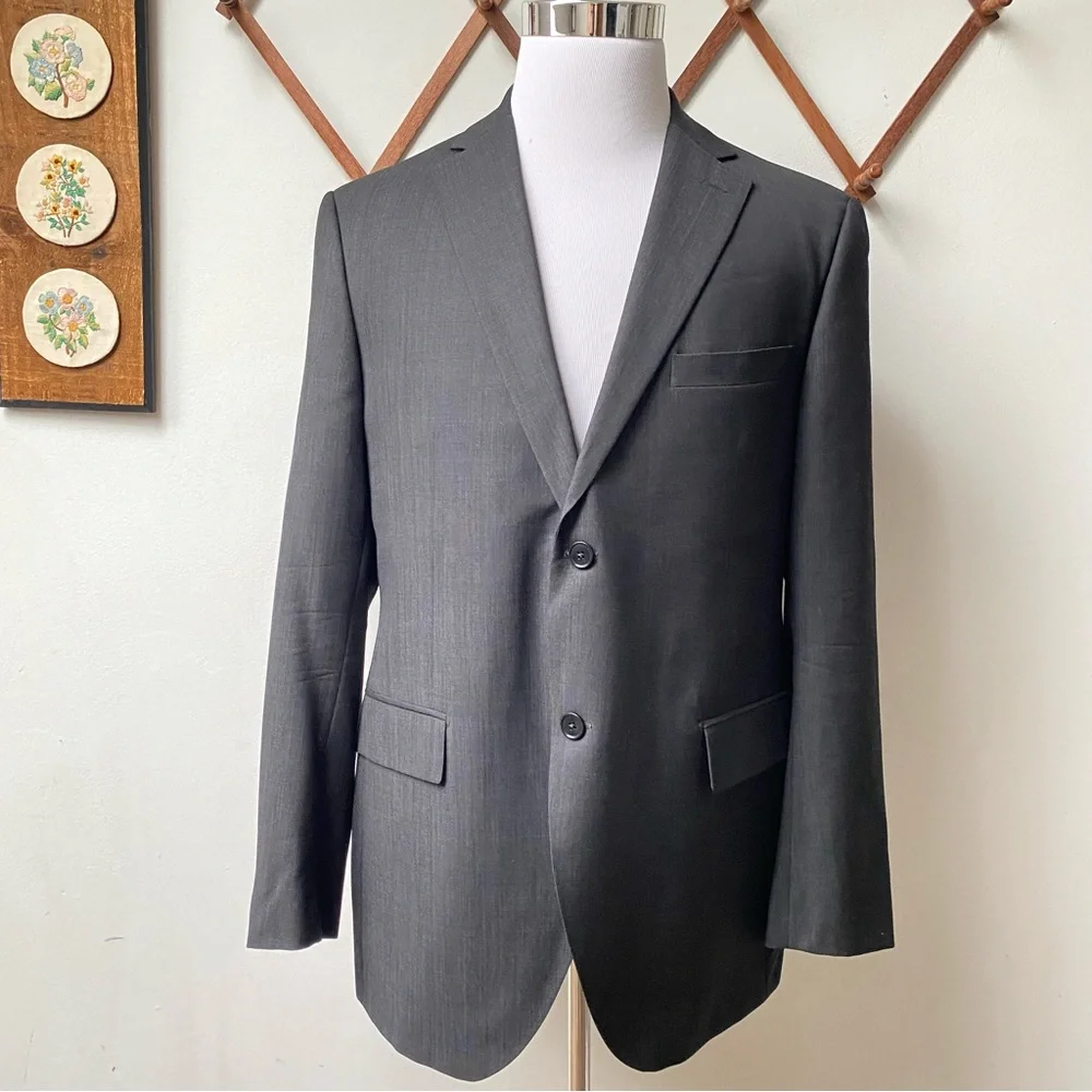 Luigi Bianchi Mantova Virgin Wool Blazer